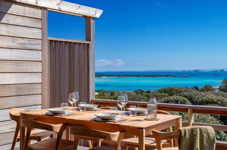 Le Hameau de Piantarella, T3 duplex à louer. Property management à Porto-Vecchio