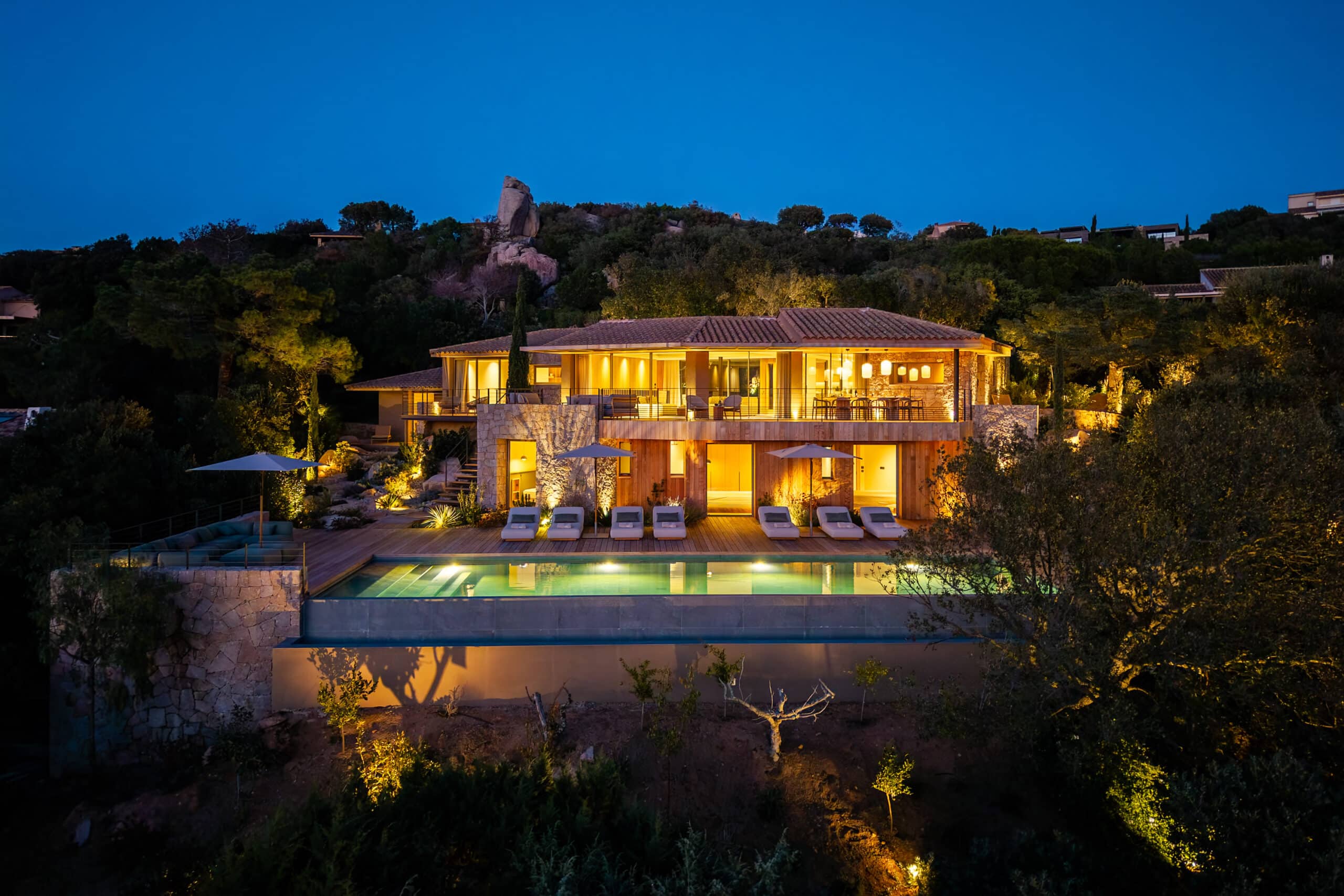 Location villa de luxe Santa Giulia